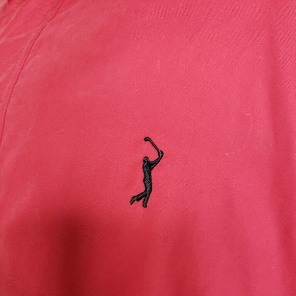Mens XXL PGA TOUR Golf Pullover Jacket Red Zip Out Sleeve. - Picture 4 of 7